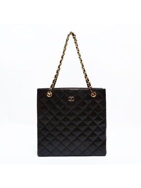 Chanel Shoulder Bag Lambskin Quilted